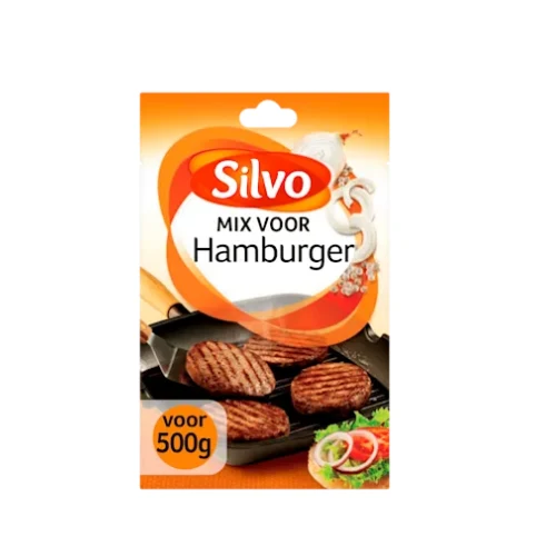 Silvo kruidenmix hamburger 38 gr