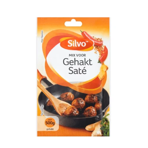 Silvo kruiden mix gehakt sate 45 gr