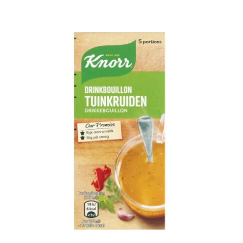 Knorr drinkbouillon tuinkruiden 5 st.