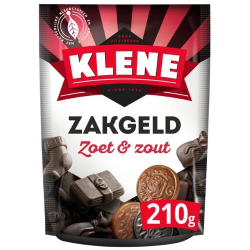 Klene zakgeld 210 gr