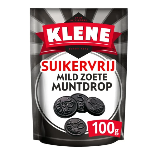 Klene sv muntdrop 100 gr