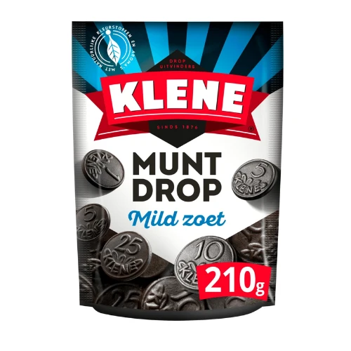 Klene muntdrop 210 gr