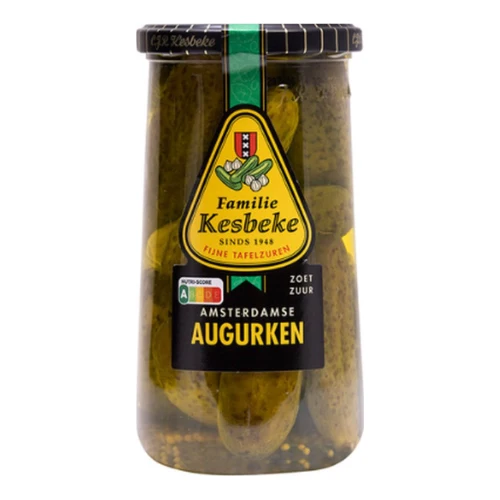 Kesbeke augurken c 720 ml.