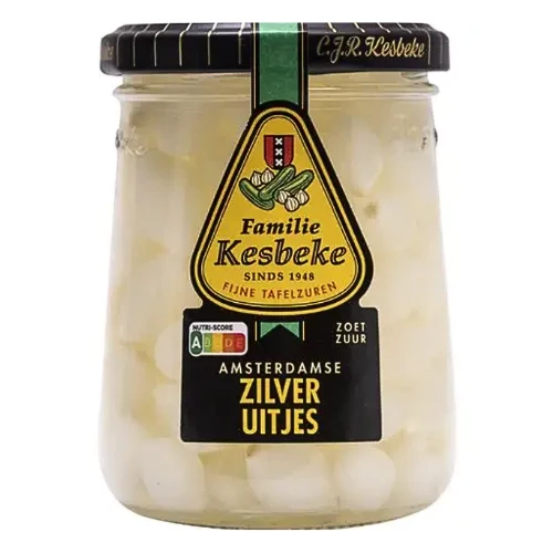 Kesbeke amsterdamse zilveruitjes 720 ml.