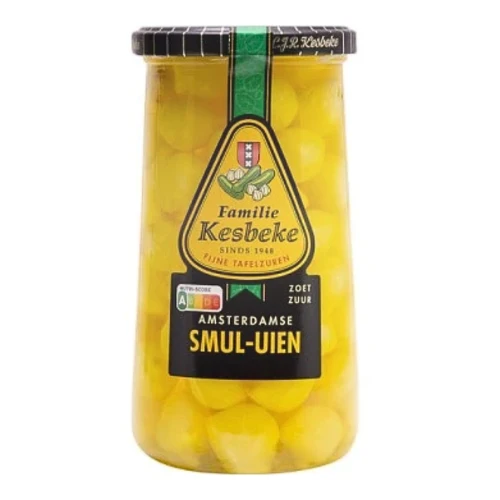 Kesbeke amsterdamse smul ui 720 ml.