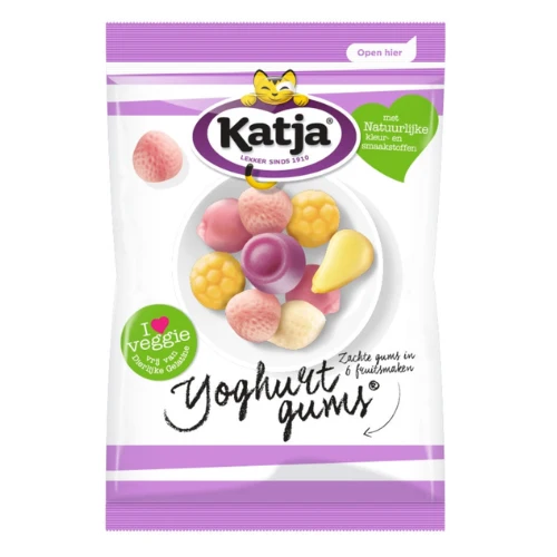 Katja yoghurtgums veggie 295 gr.