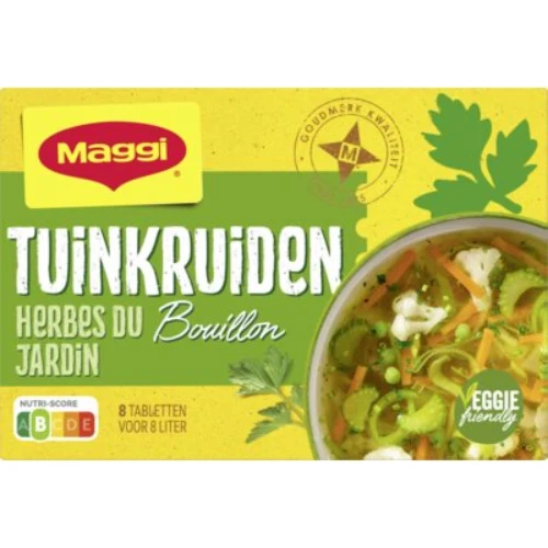 Maggi tuinkruiden bouillonblokjes 80 gr