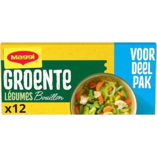 Maggi groente bouillon blokjes 122 gr
