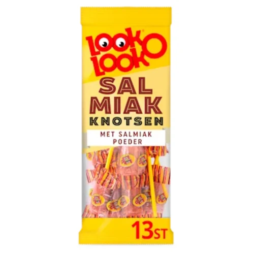 Look-o-look salmiakknotsen 136 gr