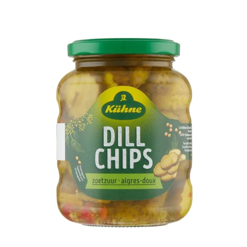 Kuhne dill chips 330 gr.