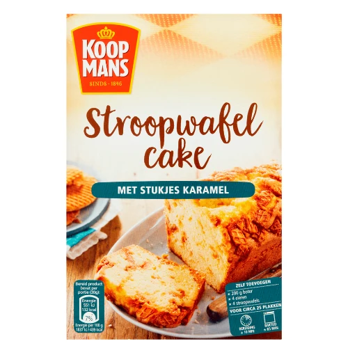 Koopmans mix voor stroopwafel cake 400 gr.
