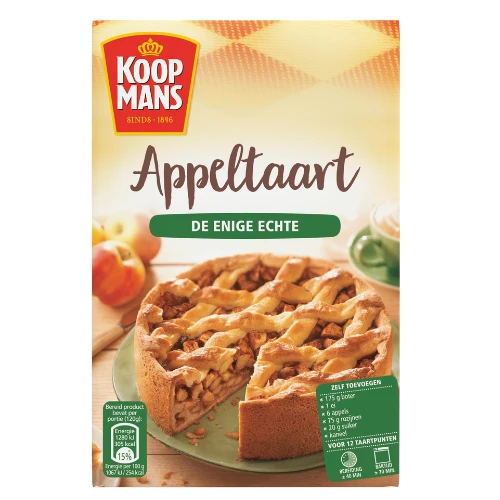 Koopmans mix voor appeltaart 440 gr.