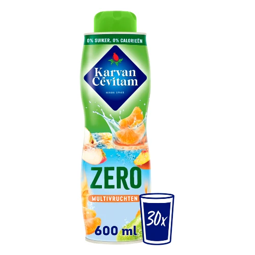 Karvan cevitam siroop zero multifruit 600 ml.
