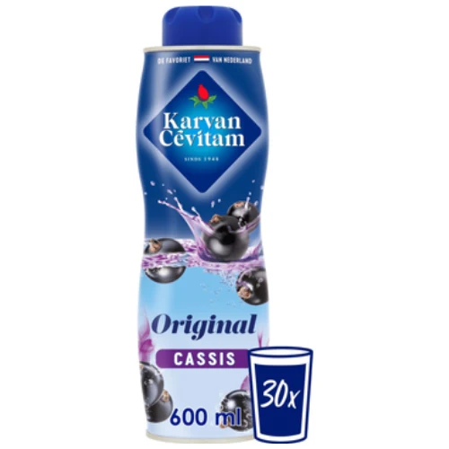 Karvan cevitam siroop cassis 600 ml.