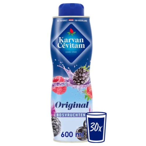 Karvan cevitam siroop bosvrucht 600 ml.