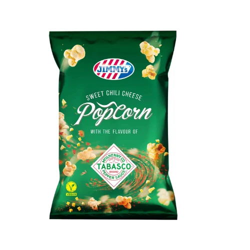 Jimmy's sweet chili cheese popcorn 90 gr.