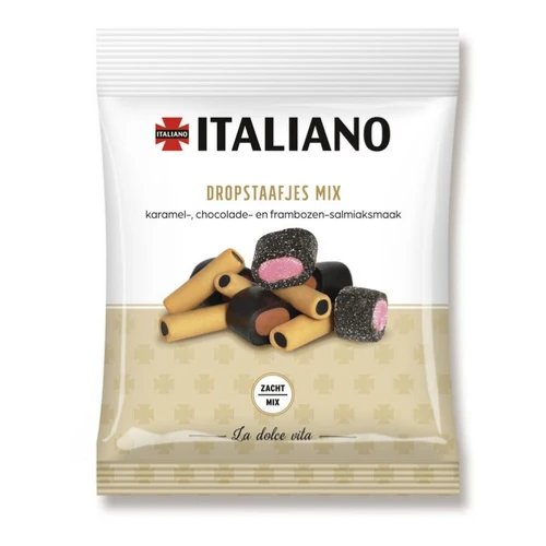 Italiano dropstaafjes 170 gr.
