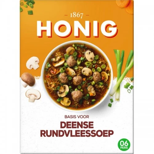 Honig deense rundvleessoep 74 gr