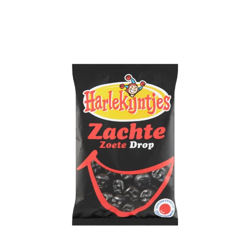 Harlekijntjes zachte zoete drop 300 gr.