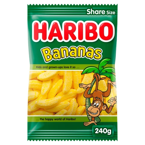 Haribo bananas 240 gr.