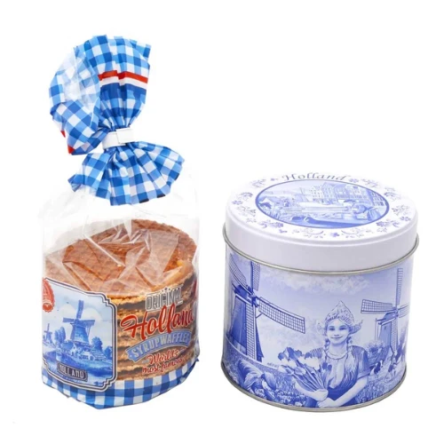 Hamlet stroopwafels delfts blauw 260 gr.