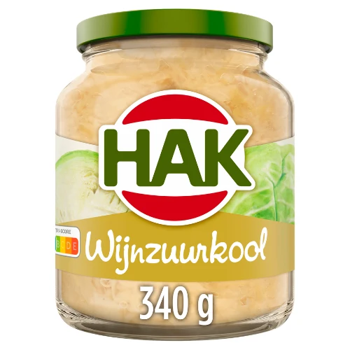 Hak wijnzuurkool 340 gr.
