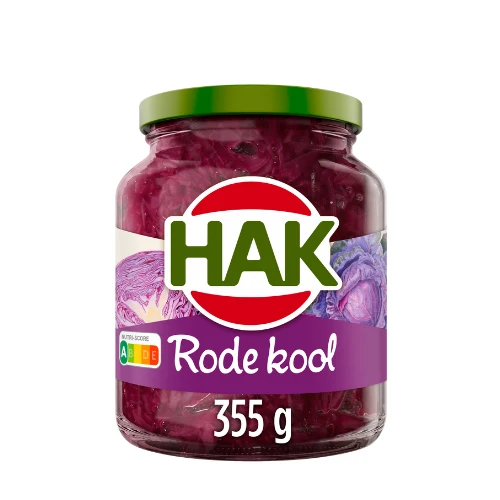 Hak rode kool 355 gr.