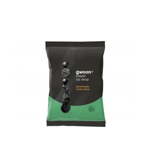 G'woon zoete dropmix 400 gr.