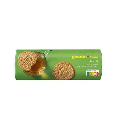 G'woon volkoren biscuit 300 gr.