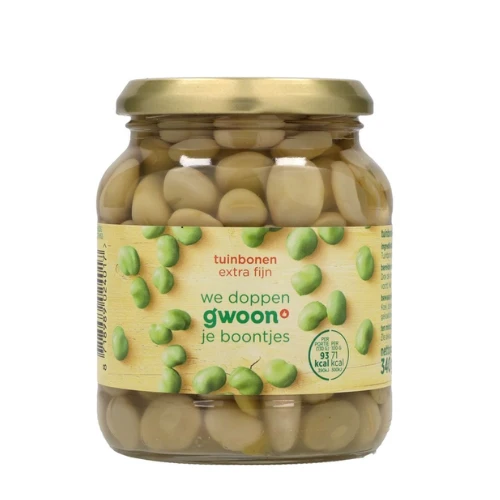 G'woon tuinbonen extra fijn 340 gr