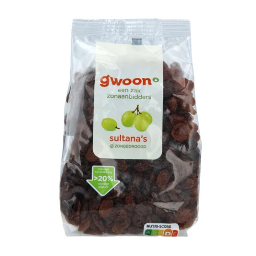 G'woon sultana rozijnen 375 gr