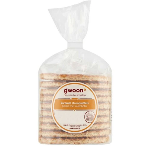 G'woon stroopwafels karamel 290 gr