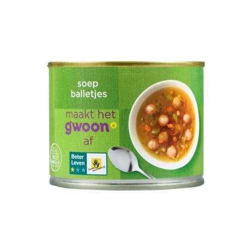 G'woon soepballetjes 200 gr