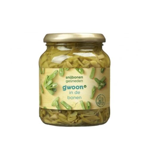 G'woon snijbonen gesneden 350 gr