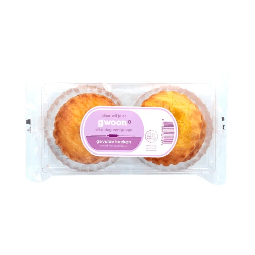 G'woon roomboter gevulde koek 400 gr.