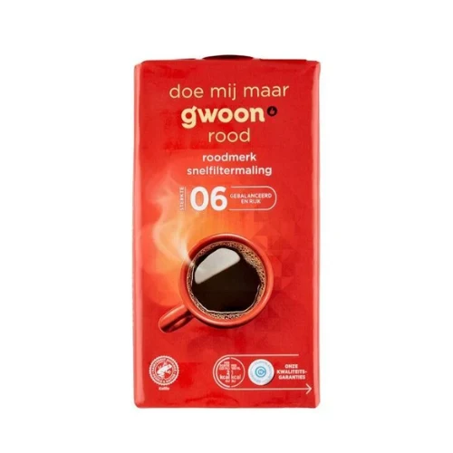 G'woon roodmerk snelfiltermaling 250 gr.