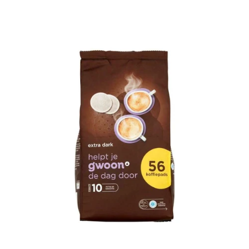 G'woon pads extra dark 56 stuks
