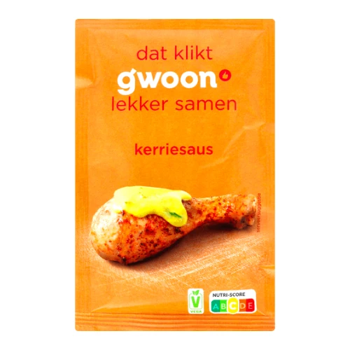 G'woon mix voor kerriesaus 36 gr.