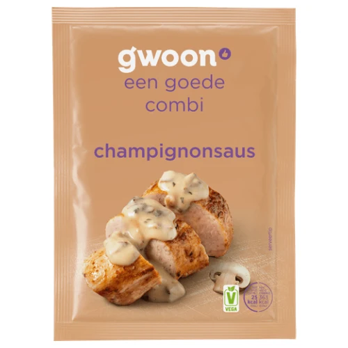 G'woon mix voor champignonsaus 35 gr.
