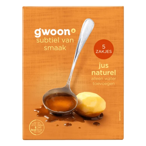 G'woon mix jus naturel 5x18 gr.