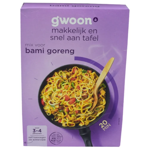 G'woon mix bahmi goreng 67 gr.
