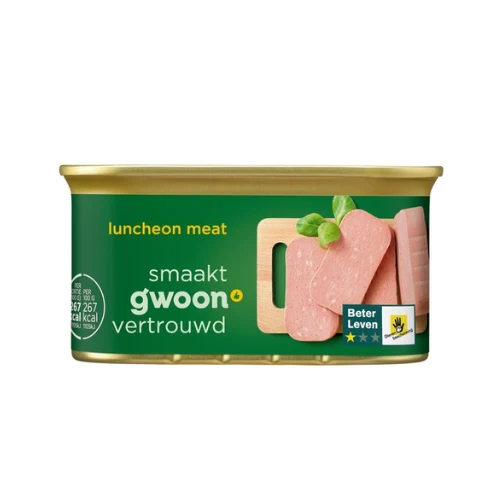 G'woon luncheon meat 200 gr.