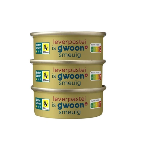 G'woon leverpastei 168 gr.