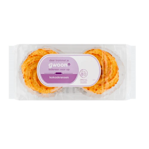 G'woon kokoskransen 240 gr