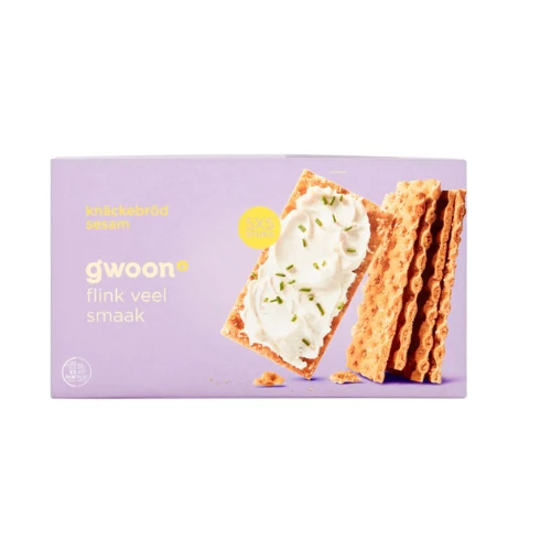 G'woon knackerbrood sesam 5 st