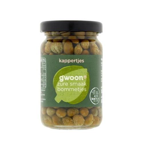 G'woon kappertjes 100 gr.