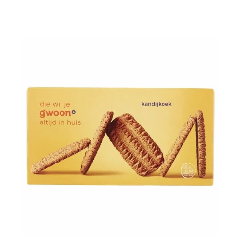 G'woon kandijsuikerkoek 260 gr.