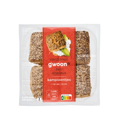 G'woon kampioentjes 4 st. 240 gr.