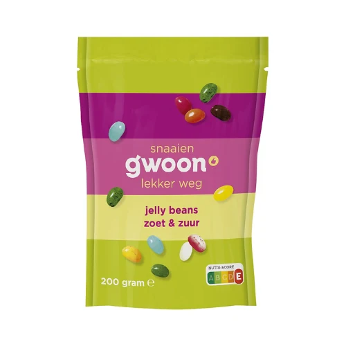 G'woon jelly beans 200 gr.