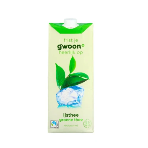 G'woon ice tea green 1 ltr.